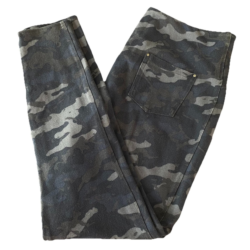 LYSSÉ  Camo Jacquard Legging Size‎ Medium Dark Gray Heather Sz XL